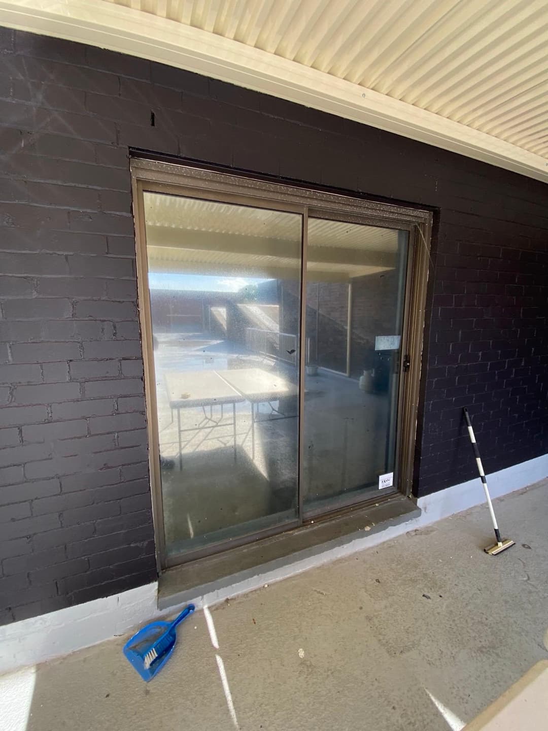 Bronze Sliding Window, Dark Brick Community Hall
